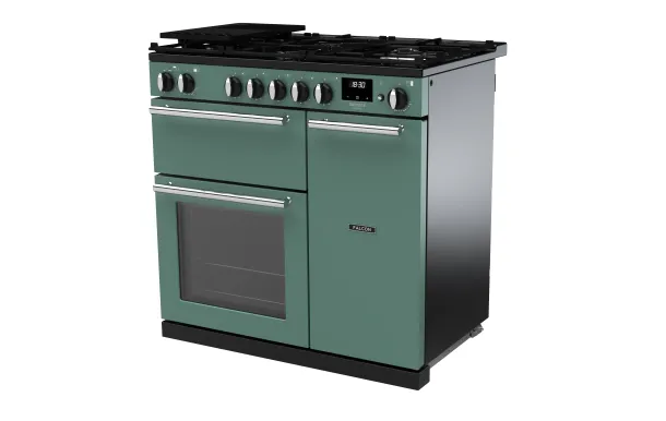 Falcon piano de cuisson Infusion Ngc 5 foyers gaz 90 CM CHARBON Mat satiné