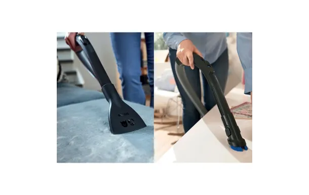 PHILIPS Aspirateur sans sac PowerPro Active Bleu Louros 750W 1,5L 76db - FC9556-09