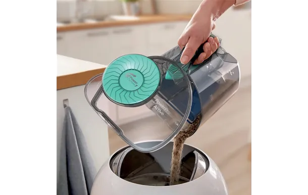 PHILIPS Aspirateur sans sac PowerPro Active Bleu Louros 750W 1,5L 76db - FC9556-09