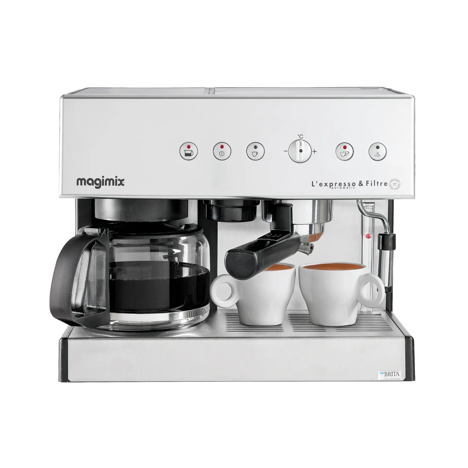 MAGIMIX Expresso combiné Chromé 11423