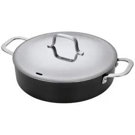 BEKA Sauteuse 2 anses revêtue 28 cm + couvercle inox - Maestro