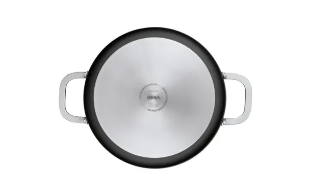 BEKA Sauteuse 2 anses revêtue 28 cm + couvercle inox - Maestro