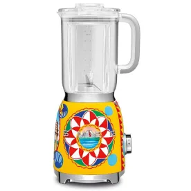 SMEG Blender Années 50 Dolce Gabana capacité 1,5l 3 programmes 4 vitesses - BLF01DGEU