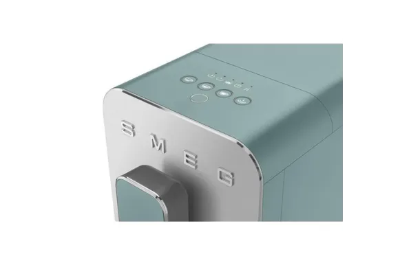 SMEG Robot Café Vert Emeraude Mat 19 Bars Intuitive + Buse vapeur - BCC12EGMEU