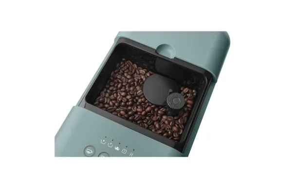 SMEG Robot Café Vert Emeraude Mat 19 Bars Intuitive + Buse vapeur - BCC12EGMEU