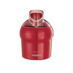 MAGIMIX Sorbetière Le Glacier 1,5 L rouge 11669                          