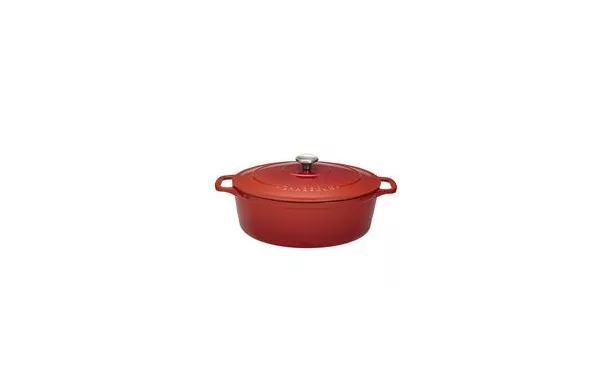 cocottes fonte CHASSEUR Daubière 27 cm Rubis Sublime ovale ronde ceramique pas cher