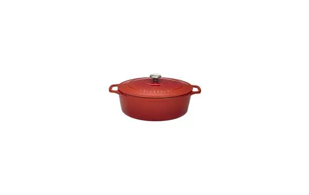 cocottes fonte CHASSEUR Daubière 29 cm Rubis Sublime ovale ronde ceramique pas cher