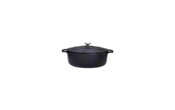cocottes fonte CHASSEUR Daubière 29 cm Noire Sublime ovale ronde ceramique pas cher