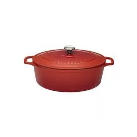cocottes fonte CHASSEUR Daubière 35 cm Rubis Sublime ovale ronde ceramique pas cher
