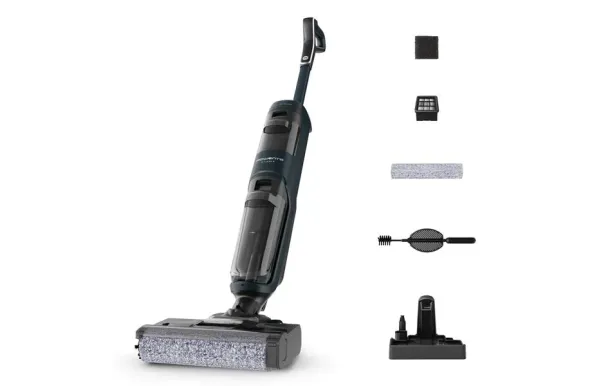 ROWENTA - Aspirateur balai 2 en 1 - aspirateur et laveur sans fils