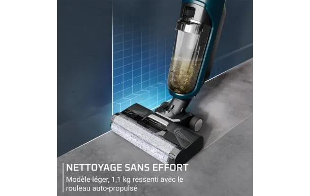 ROWENTA - Aspirateur balai 2 en 1 - aspirateur et laveur sans fils