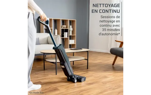 ROWENTA - Aspirateur balai 2 en 1 - aspirateur et laveur sans fils