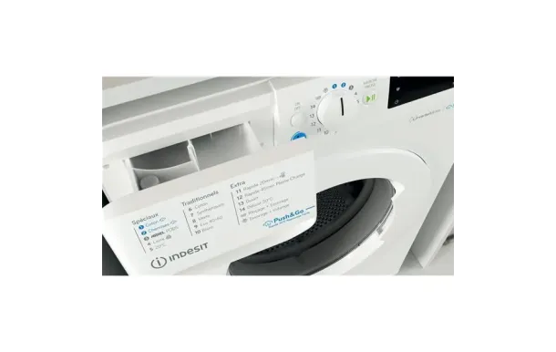 INDESIT Lave-linge frontal 8 kg 1200 tr/min BWE8127XWVFR