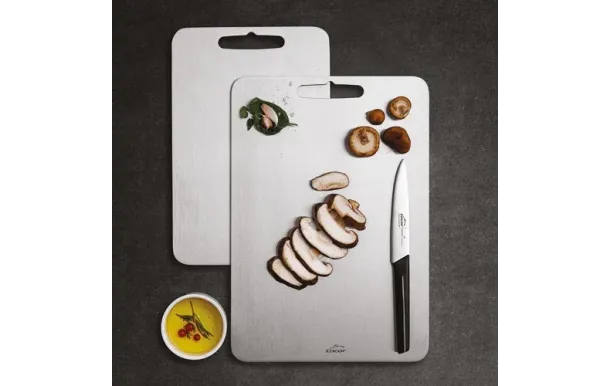 LACOR Planche à découper 20 x 30 cm - Titanium