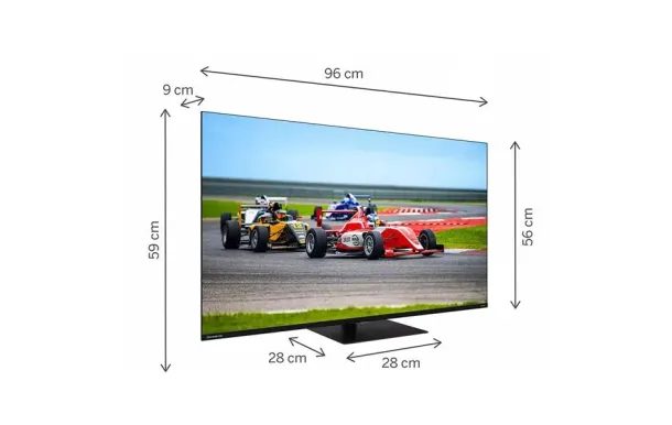 THOMSON TV QLED 109 cm UHD 4K - 43QG7C14