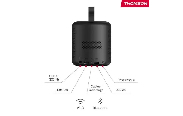 THOMSON Vidéoprojecteur portable VEGAPG35B