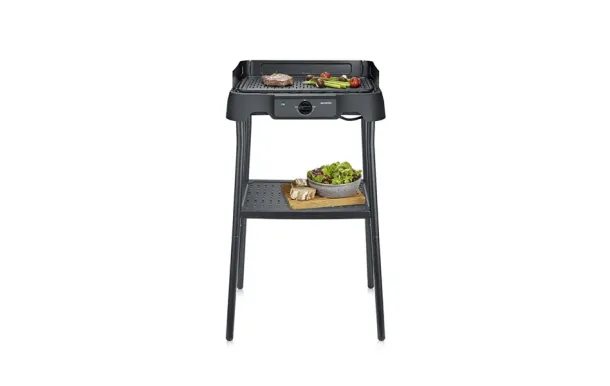 Barbecue Électrique sur Pieds SEVERIN 8596 Grill Inox