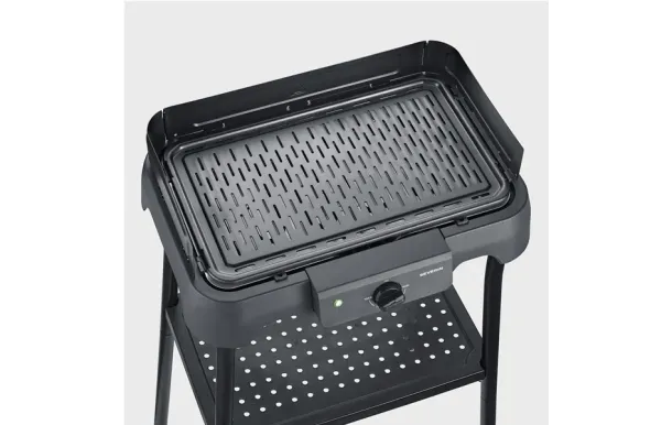Barbecue Électrique sur Pieds SEVERIN 8596 Grill Inox