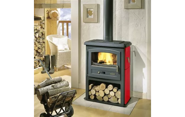 GODIN 363101R Poele à bois Eco rubis pas cher