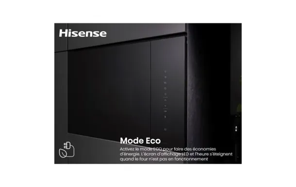 HISENSE BIM325GI63DBG Micro-ondes gril encastrable 25 L