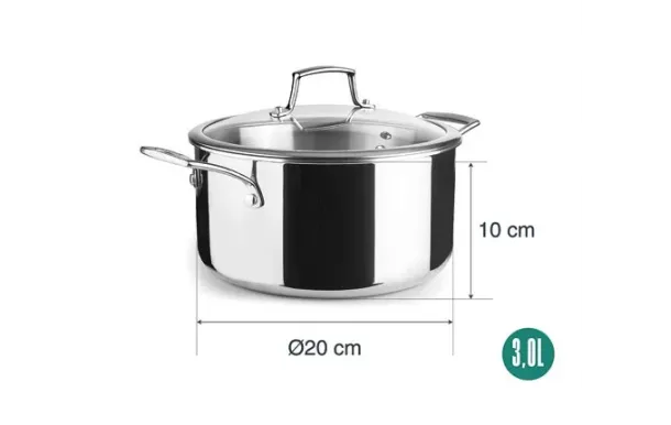 LACOR Faitout 20 cm - TriChef