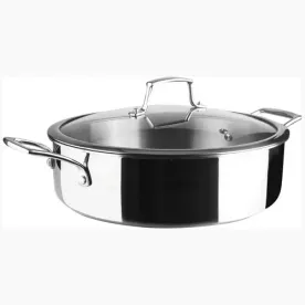 LACOR Sauteuse inox 28 cm 2 anses - TriChef