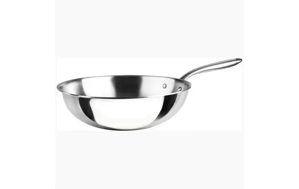 LACOR Poêle wok inox 28 cm - TriChef