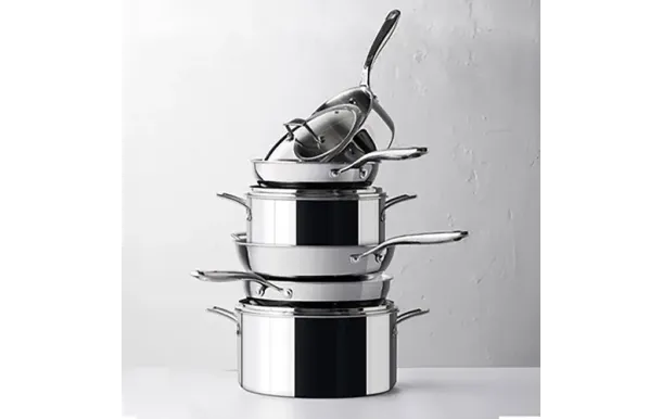 LACOR Poêle wok inox 28 cm - TriChef