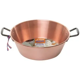 bassine à confiture en cuivre