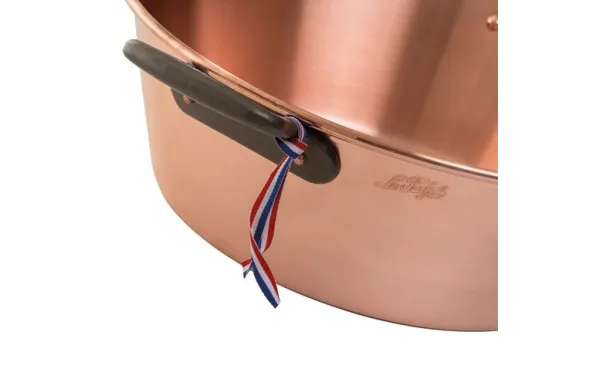 bassine à confiture en cuivre