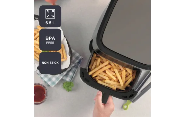 BLACK & DECKER Friteuse à air chaud / airfryer 6.5 L - BXAF2501E