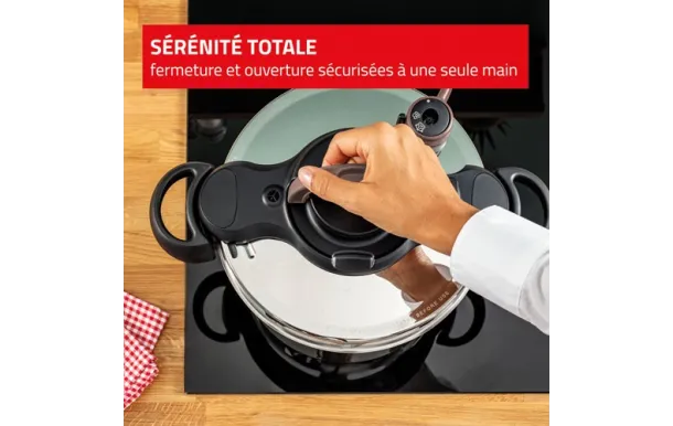 SEB Autocuiseur 7.5 L - Clipso Minut' Gourmande