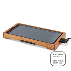 LIVOO Plancha Electrique 2200W 50x24 font.alu ss PFOA PFOS/3 DOC322