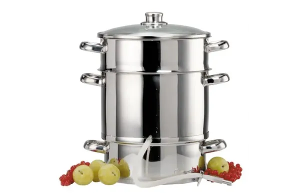 Baumalu Extracteur de Jus Inox 26 cm – Réf. 342635
