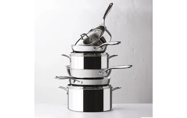 LACOR Poêle inox 28 cm - TriChef