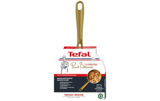TEFAL Casserole inox 16 cm + couvercle - Paul Bocuse