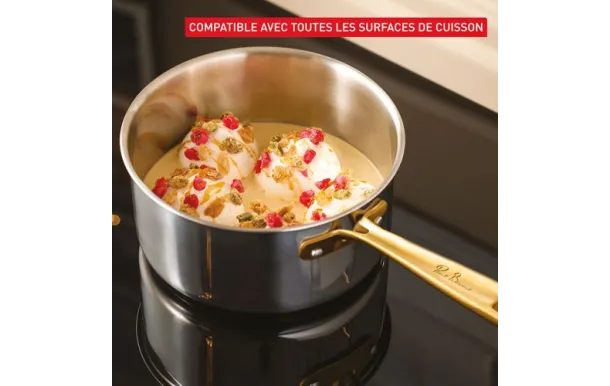 TEFAL Casserole inox 16 cm + couvercle - Paul Bocuse