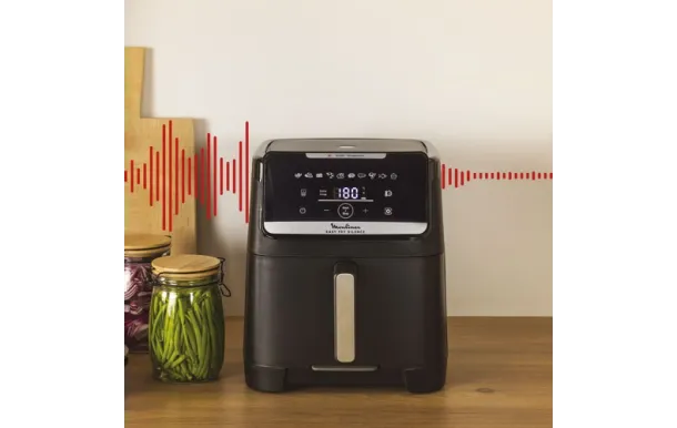 MOULINEX Friteuse à air chaud / airfryer 7 L - Easy Fry Silence - EZ8428F0