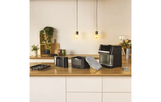 MOULINEX Friteuse à air chaud / airfryer 7 L - Easy Fry Silence - EZ8428F0