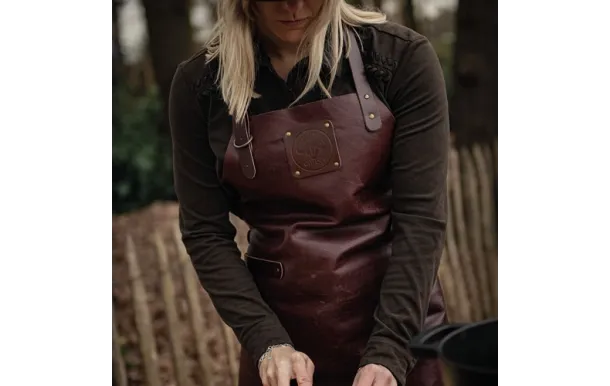 WITLOFT Tablier en cuir pleine fleur 61 x 82 cm Ruby - Buffalo