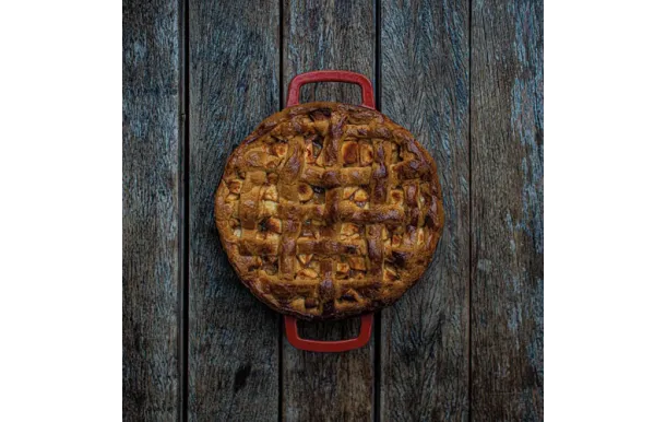 COMBEKK Poêle double anse 24 cm Rouge - Sous-Chef