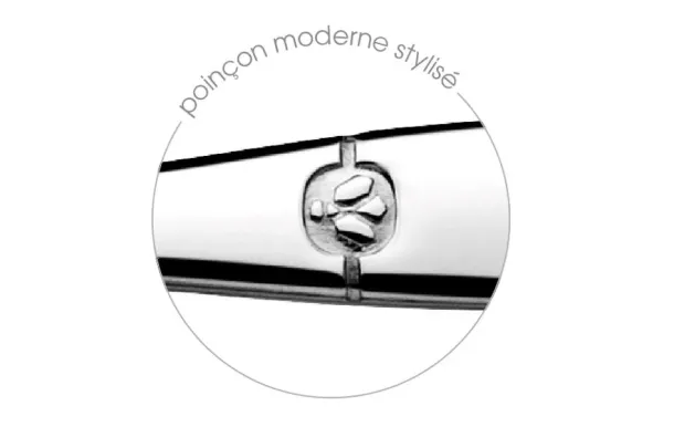 LOU LAGUIOLE Ménagère 24 pièces Inox Jet – Table élégante