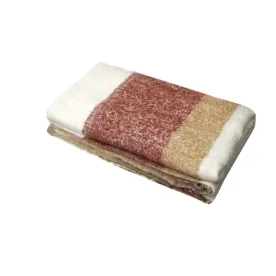 HAOMY - Plaid Calypso Kaki 130 x 200 cm