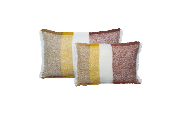 HAOMY - Plaid Calypso Tabac 130 x 200 cm