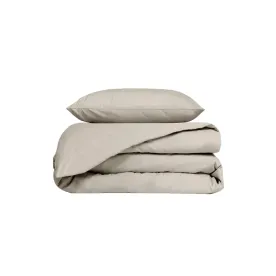 HAOMY - Parure VENEZIA Lin 220x240 + 2 taies carrees 65x65