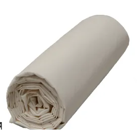 HAOMY - Drap Housse VENEZIA lin 140 x 200 cm