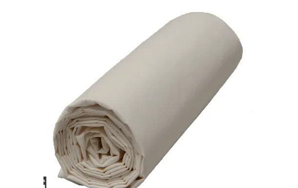 HAOMY - Drap Housse VENEZIA lin 140 x 200 cm