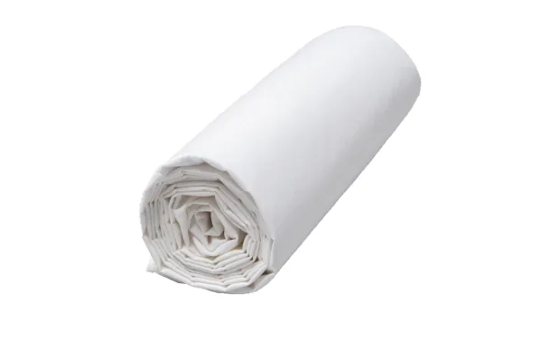 HAOMY - Drap Housse VENEZIA Blanc 160 x 200 cm