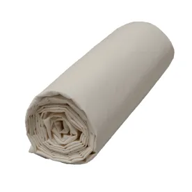 HAOMY - Drap Housse VENEZIA Lin160 x 200 cm